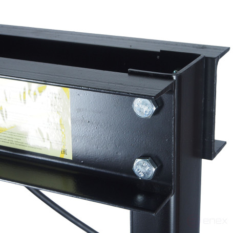 ER-40020 hydraulic floor press 20t with manual drive and pressure gauge (stroke of the rod 145mm, working range 90-1035mm) EUREKA /1 NEW