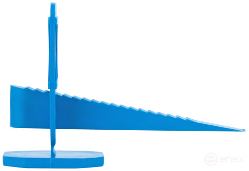 Tile leveling system, clips 40 pcs. and 40 wedges, set (blue)