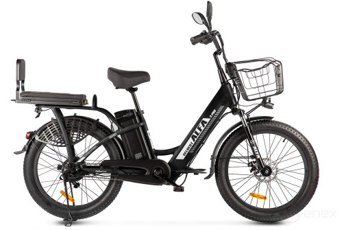 Gelbert ALFA 3 PRO electric bike, green