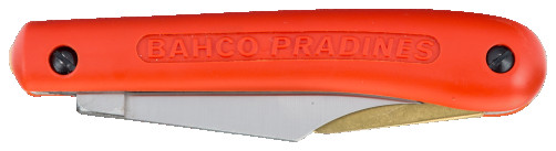 Садовый складной нож для прививки с пластиковой ручкой, 180 мм