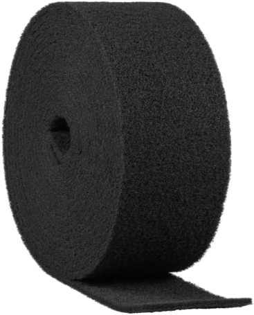 Non-woven abrasive material , 100 x 10000 medium