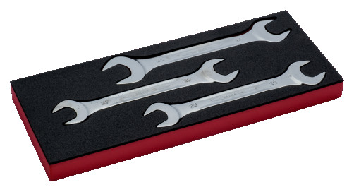 Fit&Go Набор рожковых гаечных ключей в ложементе 25 - 32 мм, 3 шт