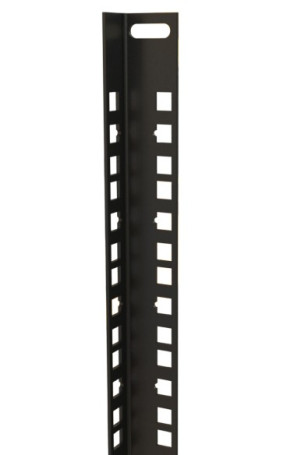 CPR19-15U-RAL9005 19" монтажный профиль высотой 15U, для шкафов TWB / TWL, цвет черный (2 шт. в комплекте)