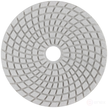 Diamond flexible grinding wheel AGSHK (Velcro), wet grinding, 100 mm, P 100