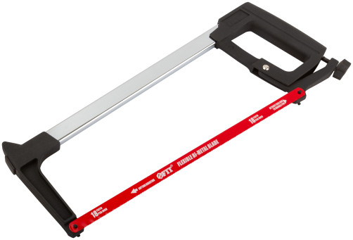 Hacksaw for metal 300 mm Pro (adjustabletightness, the ability to work at an angle of 45 gr.), Bi-Metal canvas