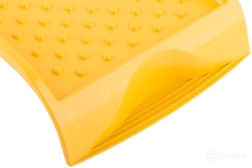 Yellow paint tray 350x170 mm, pedal for fixing