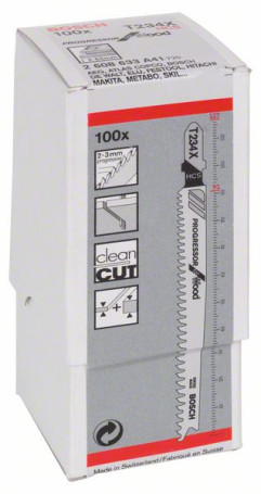 Пильное полотно T 234 X Progressor for Wood, 2608633A41