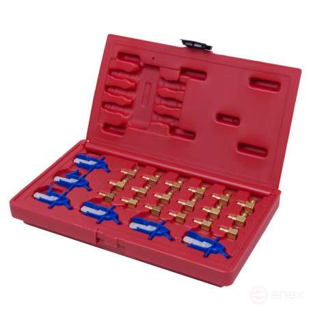 Common Rail adapter kit, case, 24 pieces MASTER 120-04024C