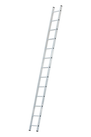 Single-section aluminum ladder with 13 steps AL 1x13 P70
