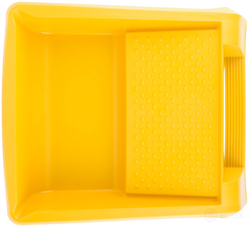 Yellow 395x346 mm paint tray, fixing pedal, Professional