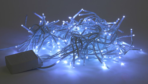 LED Christmas Garland ERA ENIN - WC Tinsel 3.9m White Wire Cold Light