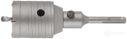 Коронка кольцевая по бетону, хвостовик 110 мм в сборе, 55 мм