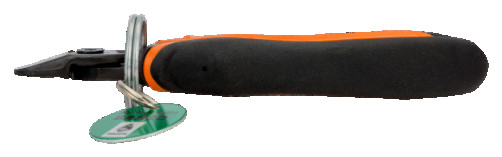 Кусачки-бокорезы с рукоятками ERGO, оксидированные, 140 мм, с крепежным металлическим кольцом