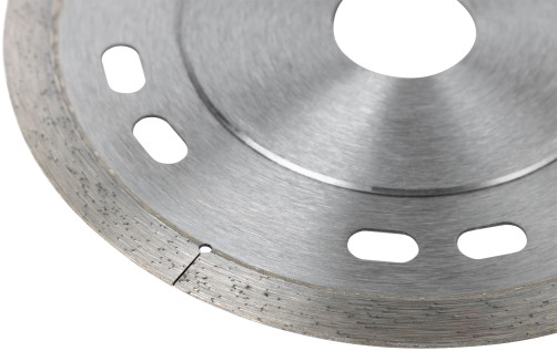 Diamond cutting disc thin Profi (dry and wet cutting), for tiles and porcelain stoneware, 125x1.1x8.0x22.2 mm