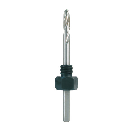 Adapter with centering drill HSS for ring bimetallic crowns, type A4