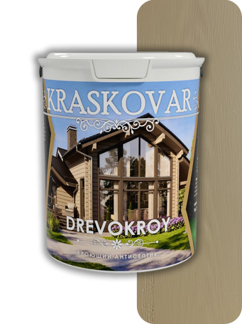 Антисептик кроющий Kraskovar Drevokroy 1019 0,9 л.
