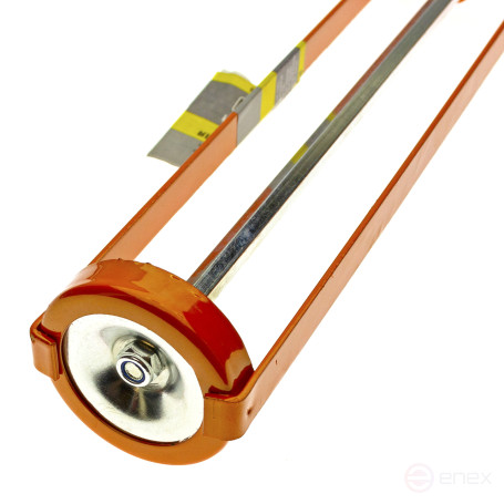 Пистолет для герметика скелетный "стандарт" оранжевый ПС-374, Чеглок