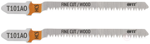 Wood canvases, HCS, pointed teeth, 82/56/1.4 mm (T101AO),2 pcs.