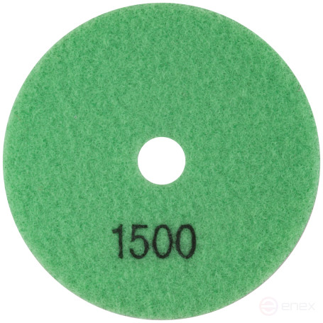 Diamond flexible grinding wheel AGSHK (Velcro), dry grinding, 100 mm, P1500