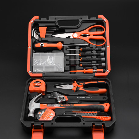 Universal locksmith and assembly tool kit, 22 prev. // HARDEN