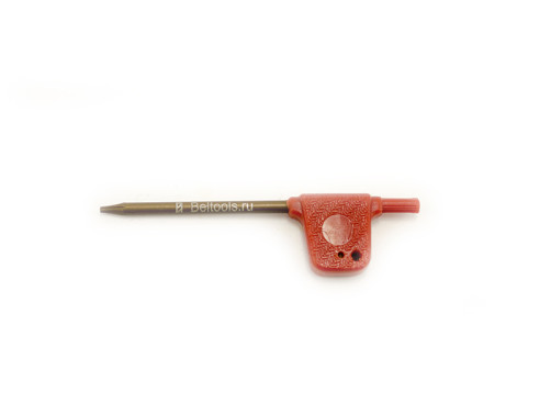 Key with TORX profile T6 P-shaped handle T6 ri.304.88 Beltools