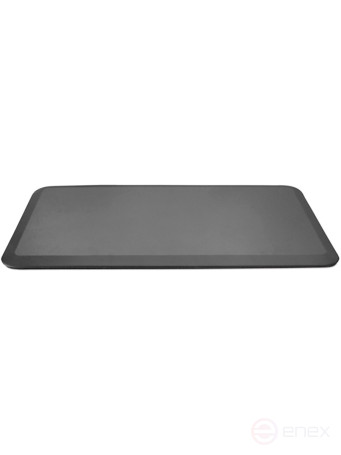 Anti-fatigue mat "Leather", 51x99 cm, black