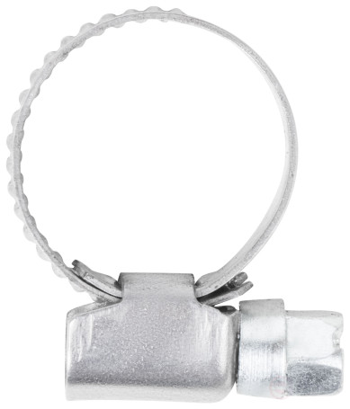 Хомут обжимной накатной, ширина 9 мм, нерж.сталь 12-20 мм