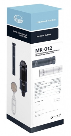 Микрофон Октава Movie Set МК-012-01 гипер + ФВЧ Конденсаторный, никель