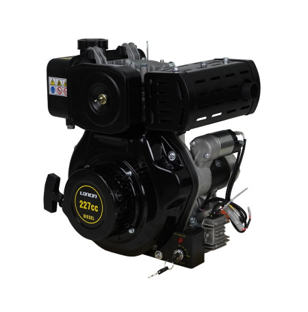Двигатель Loncin Diesel LCD230FD D20 5А (LCD170FD)