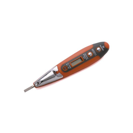 Multifunctional tester with flashlight, AC-DC, 12-250V, CRV// HARDEN