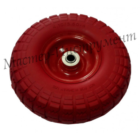 Колесо PU 4,1/3,5-4 D16 симметр. ступица