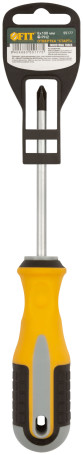 Screwdriver "Start", CrV steel, rubberized handle 6x100 mm PH2