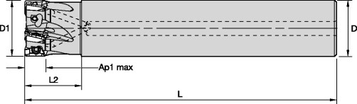 Фреза 12A02R018A12ED07