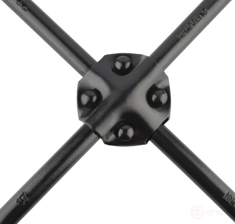 Ключ баллонный-крест (17*19*22*1/2")(черн.лак,усиленный)(АвтоDело) 30812