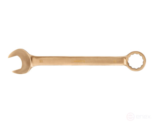 Combination wrench 50x50 intrinsically safe alloy BeCu 136-50, HORTZ