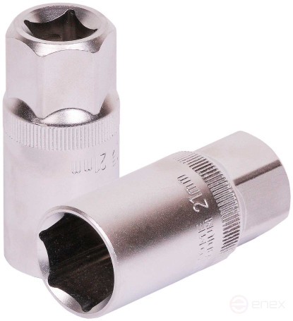 Головка торцевая *16 (1/2"; 6PT; свечная; L-65мм) (АвтоDело) 39271