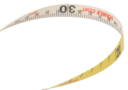 Tape measure, 30 m, inch