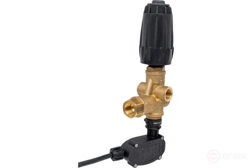 ACG Pressure regulator VRT3 total stop, 310 bar, G 3/8F, bypass 2xG 3/8F 4072000007