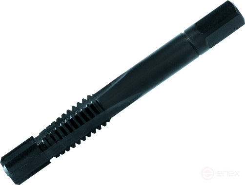 Tap HSS-E M 5 manual set of 3 pcs. (57734) VOLKEL black