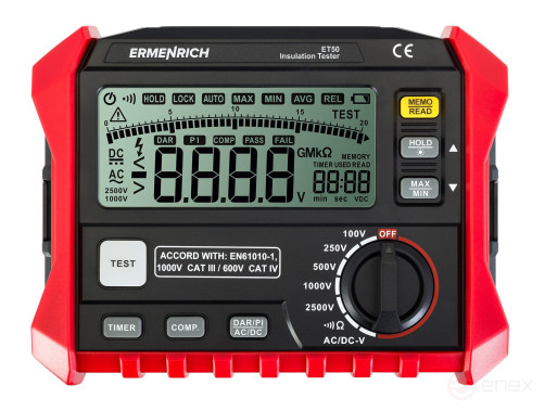 Ermenrich Ping ET50 Insulation Tester