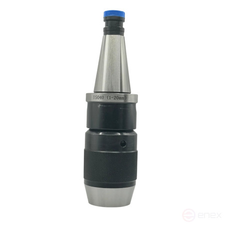 Self-locking drilling chuck PSS 20 (1.0-20.0), with SK40 shank, type SK40-APU20-115 TORNERI T027221