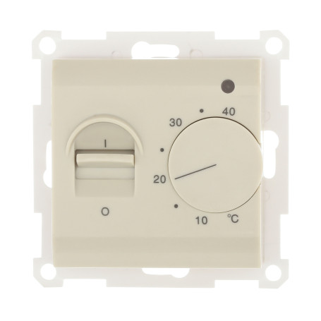 Underfloor heating thermostat complete with sensor (beige), LK60, LK80