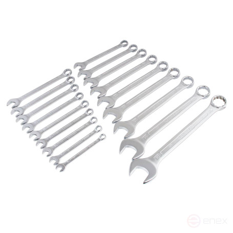 Набор ключей комбинированных 18 предметов NBS7A-018, NORGAU