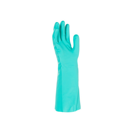 KleenGuard® G80 Перчатки для защиты от воздействия химических веществ - 33см, индивидуальный дизайн для левой и правой руки / Зеленый /L (5 упаковок x 12 пар)