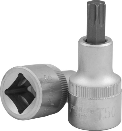 S07H227 1/4" DR end nozzle with TORX® bit insert, T27, 37 mm