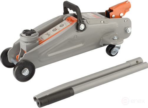 Домкрат гидр. 2,0т (130-330мм подкатной с CE, в кейсе) BERIL