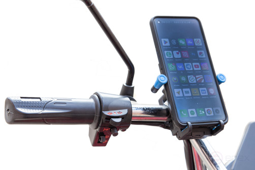 Cargo electric tricycle Rutrike Antey Pro 1500 60V1200W, dark green