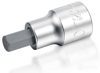 Головка торцевая с шестигранной вставкой HEX 1/4" 2,5 мм L=37 мм TOPTUL BCDA082E