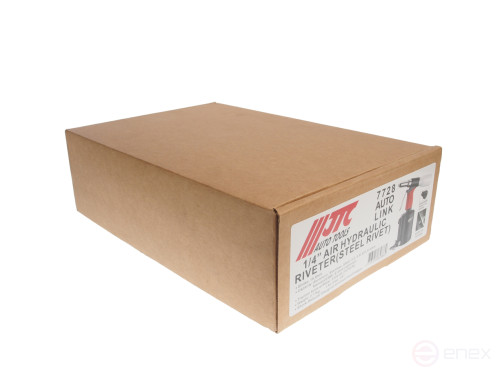 1/4" Pneumatic Reinforced Riveter,Stem 15.8mm 90PSI 3300LBF JTC