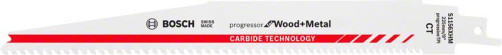 Пильное полотно S 1156 XHM Carbide Progressor for Wood and Metal, 2608653100